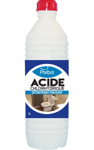 Image de ACIDE CHLORHYDRIQUE 1L