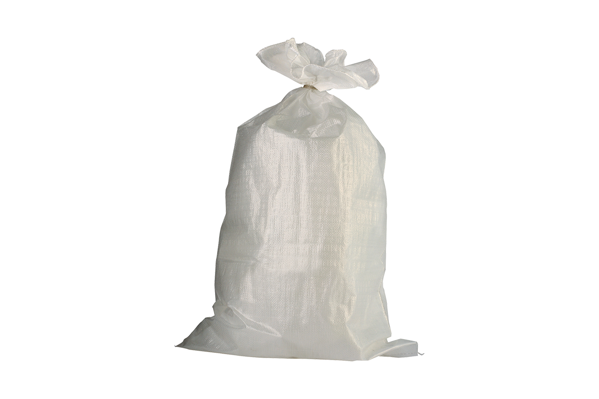 Image de Sac à gravats tissé blanc balle de 1000