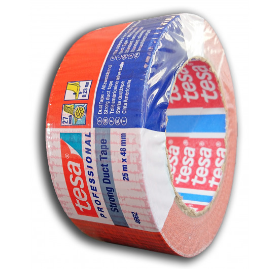 Image de tesaBAND toile américaine orange 25 m/48 mm